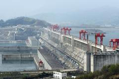 Tři soutěsky v Číně.