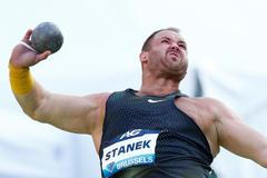 Diamond League - Brussels - Men's Shot Put - Tomáš Staněk