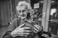 Jan Jirkovský: snímky ze souboru Canisterapie