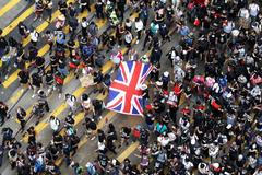 Hongkong, demonstrace