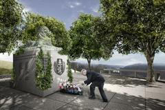 Obrazem: Na Ukrajině ve válkách zahynuly tisíce Čechů. Vznikají jejich pomníky