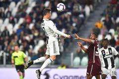 Italská fotbalová liga 2018/19, Juventus - Turín FC: Cristiano Ronaldo vyrovnal na 1:1.