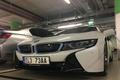 BMW i8 elektromobil registrační značka