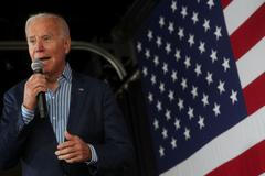 Kandidát na amerického prezidenta Joe Biden.