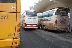 Autobusy na D1 mezi Brnem a Prahou