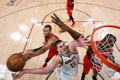 NBA: Playoffs-Portland Trail Blazers vs Denver Nuggets