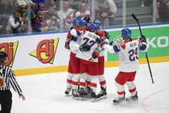 Česko - Rusko v souboji o bronz na MS 2019: Radost z branky Dominika Kubalíka