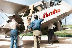 Jednorázové užití / Fotogalerie / Fenomén baťovského Zlína ožívá na unikátních kolorovaných fotografiích