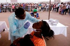 Kornavirus, testování, Afrika, Kamerun