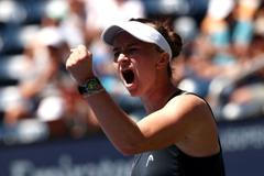 Barbora Krejčíková slaví postup do druhého kola US Open 2025