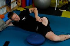 Oleksij promluvil o tom, jak přišel o nohu na bojišti