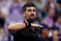 Novak Djokovič v utkání 3. kola US Open 2025