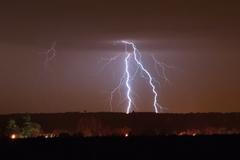 Jiří Kouřil lovec bouří bouřka blesk