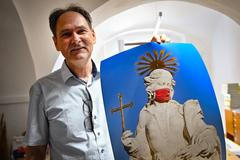 výstava, Telč, Petr Cizner, covid-19, fotografie