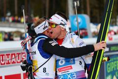 MS v biatlonu 2025, smíšená štafeta: Vítězslav Hornig a Michal Krčmář