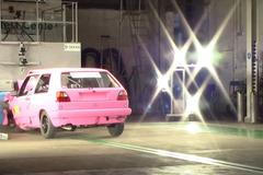 VW Golf II - crashtest