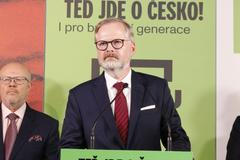 Premiér Petr Fiala při zahájení horké fáze kampaně, kdy odmítl kritiku za to, že si vzal během kampaně třítýdenní dovolenou