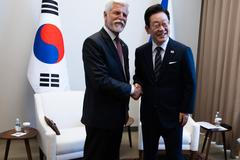 Prezident Petr Pavel Jižní Korea