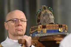 Lebka Svatý Václav Stará Boleslav Národní pouť