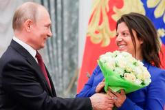 Putinova hlavní propagandistka Margarita Simonyanová