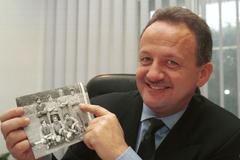 Vratislav Čekan, prezident FK Viktoria Žižkov 1993