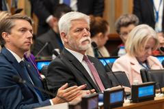 Petr Pavel, Volodymyr Zelenskyj, Ukrajina, OSN, prezident, New York