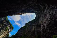 Nejhlubší propadlina Čína