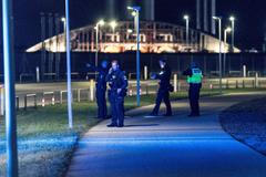 Drony Dánsko Kodaň letiště