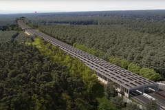 Zastřešení dálnice D55