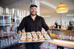 Kobliha, podnik, pečivo, sladké, koblihy, pekárna, cukrárna, Praha, Vršovice, Brno