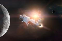 NASA Artemis palubní lístek Měsíc