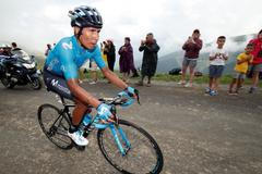 Nairo Quintana v 17. etapě Tour de France 2018