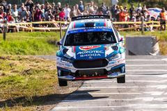 Jan Kopecký, Škoda Fabia RS Rally2 na trati Barum rallye 2025