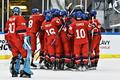 Radost českých hokejistů