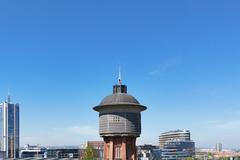 Vodárna, Michle, Vršovice, Praha, Vodárenská věž