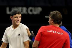 Jakub Menšík na Laver Cupu