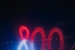 Dronová show v Hradci Králové