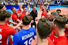 Radost českých volejbalistů