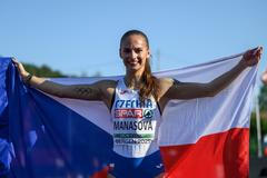 Karolína Maňasová slaví vítězství na ME do 23 let 2025 v Bergenu