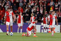 Zklamaní slávisté v zápase proti Bodö/Glimt v Lize mistrů