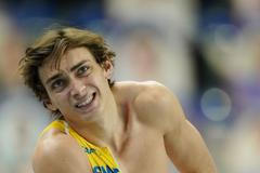 Tyčkař Armand Duplantis ze Švédska na HME 2021 v Toruni