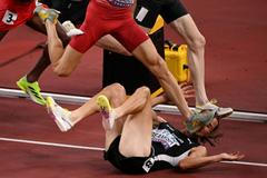 Novozélanďan Geordie Beamish na MS 2025 v atletice