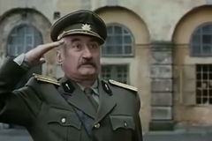 Pavel Landovský ve filmu Černí baroni