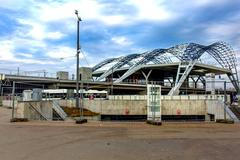 Lotyšsko, Riga, vlakové nádraží Baltica