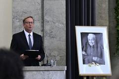 Jiří Krampol, pohřeb