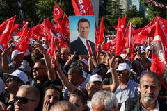 Main oppostion Republican People's Party (CHP) rally in Ankara