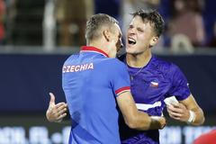 Tomáš Berdych a Jakub Menšík