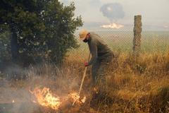 Španělsko požáry