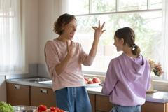 rodič, dítě, boomer, konverzace, legrace