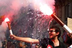 Francie, protesty, Macron, vláda, nepokije, demonstrace,